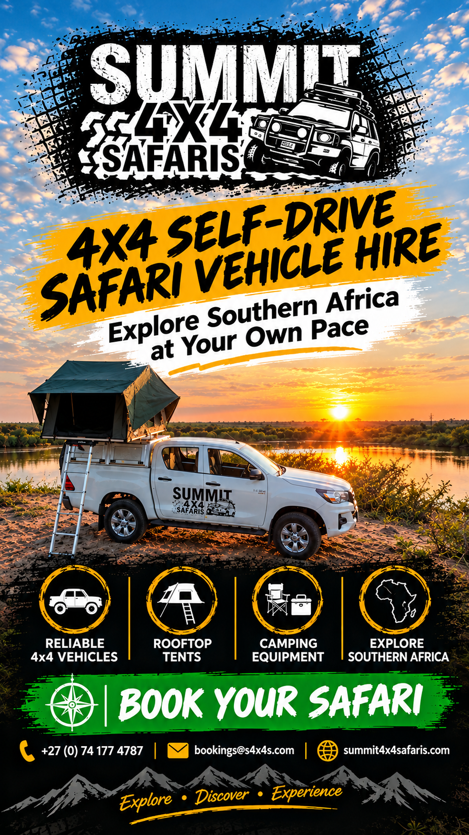 Summit 4x4 Safaris – 4x4 Self-Drive Safari Vehicle Hire